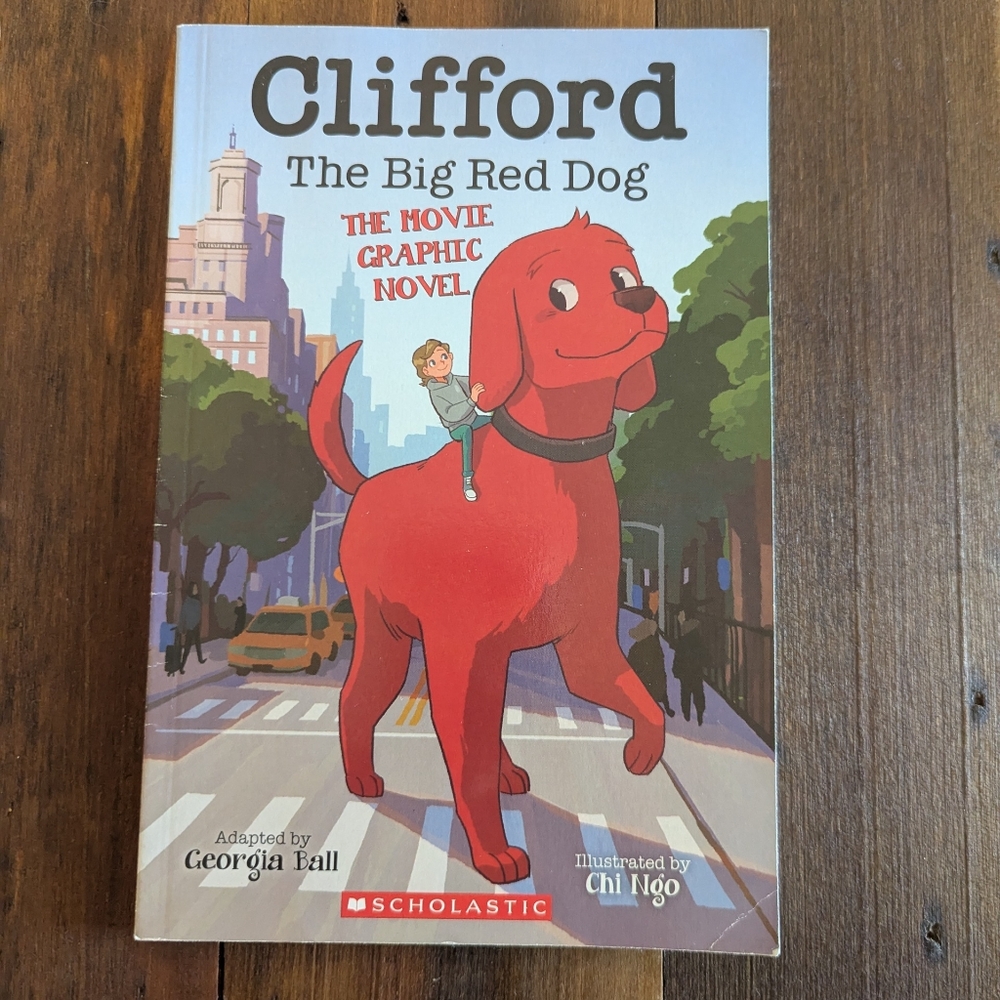 Clifford The Big Red Dog The Movie‎ Graphic Novel Paperback Book Scholastic 2021